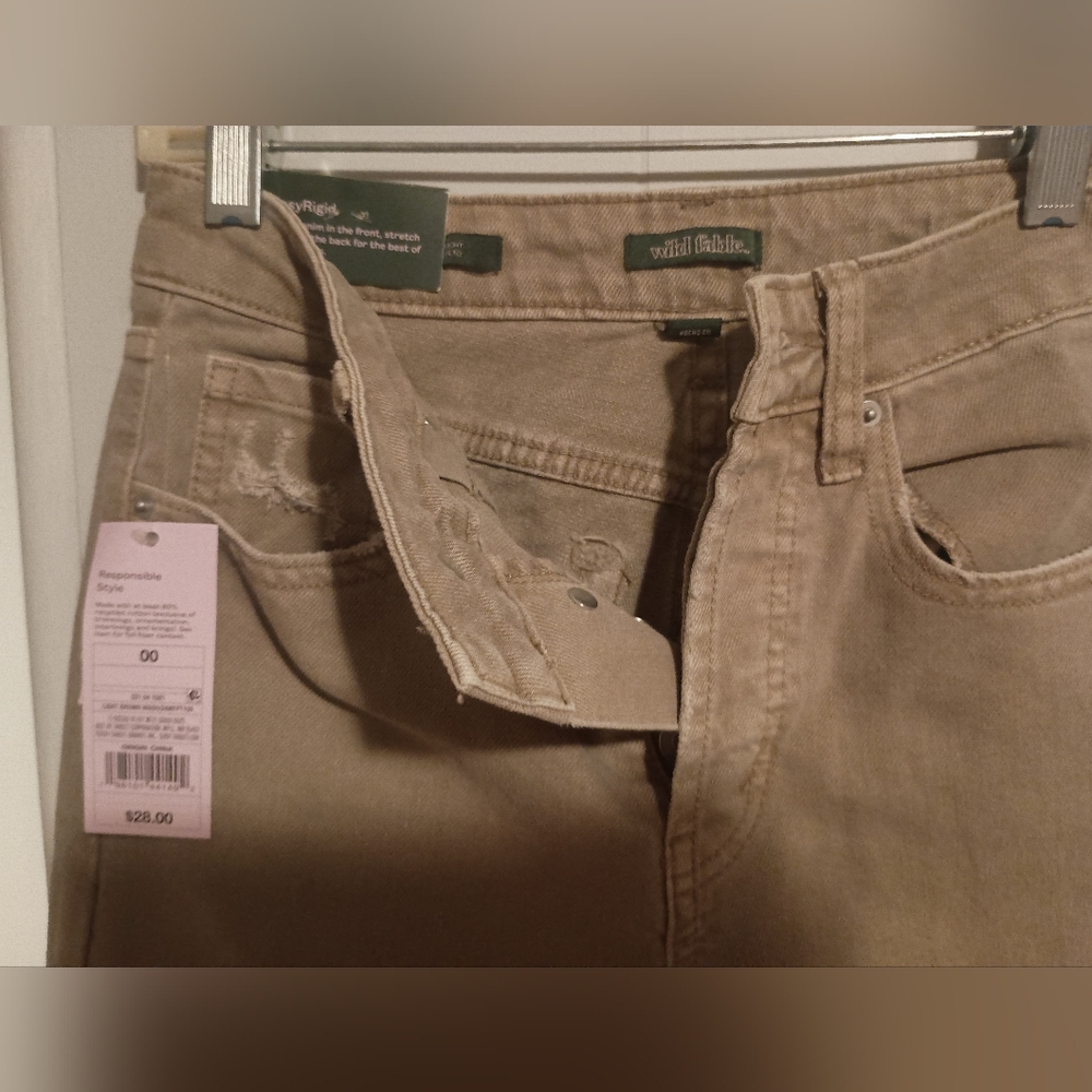 Wild Fable Tan Jeans - Picture 4 of 9